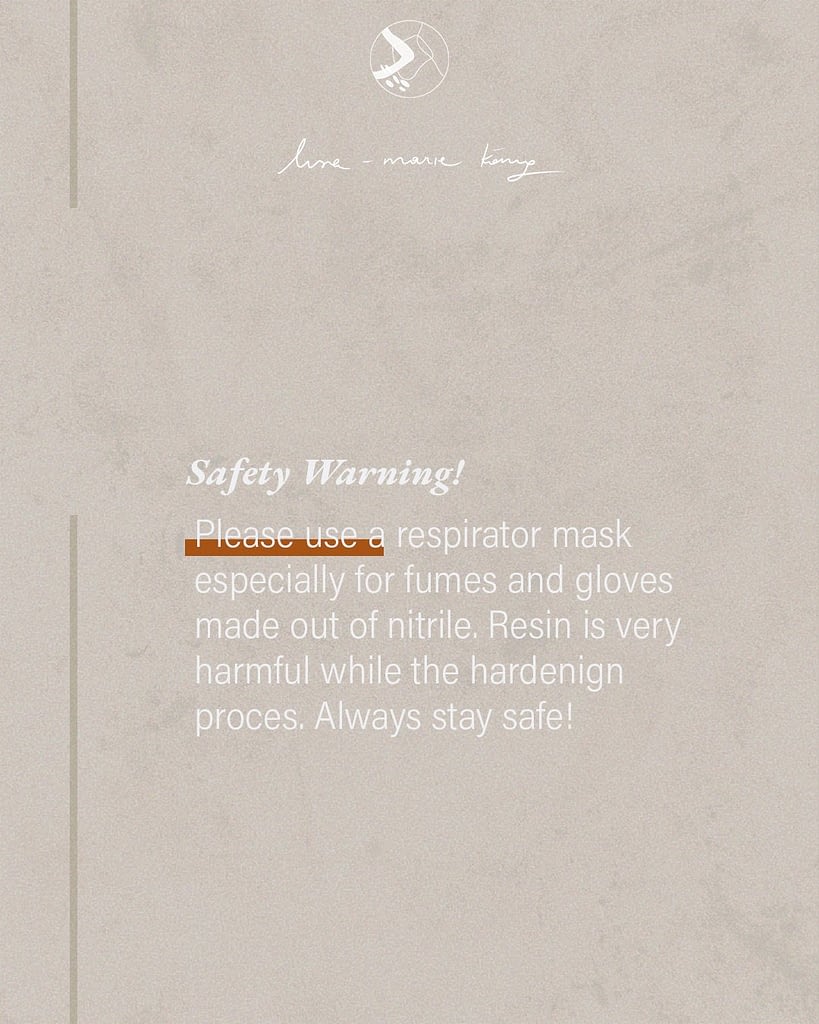 resin-saftey-warning